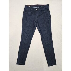 American Giant Jeans Mens 32x29 Denim 218 Straight Stretch Indigo Made in USA